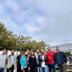 Die Helfer*innen auf dem Recovery Walk 2026 in Düsseldorf